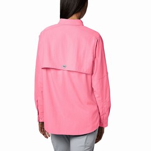 Columbia PFG Bahama™ Långärmad Tröja Dam Rosa (PQJOE8704)